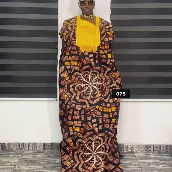 African Ankara dress| danshiki | Kaftan| African print dress | Nigerian made | Wedding Party dress| Boubou |Rich aunty vibes| Christmas| Eid