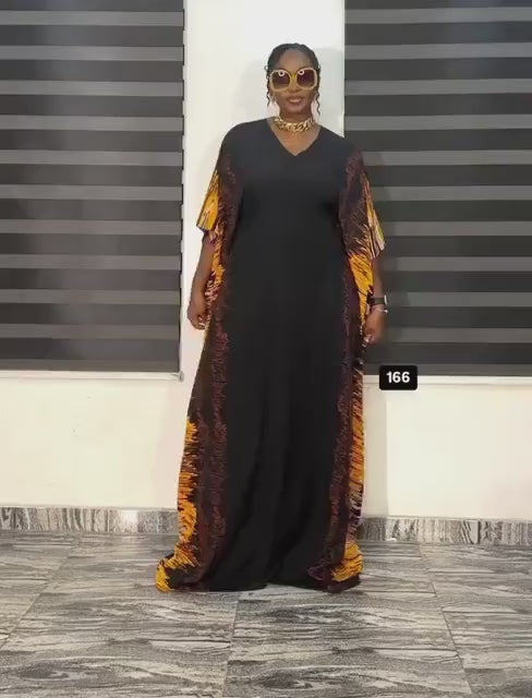 African Crepe dress|Summer danshiki |Crepe Kaftan| African print dress | Nigerian made | Wedding Party dress| Crepe boubou| African Fashion
