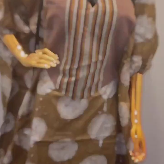 African Adire Batik Boubou dress |Inner belt bubu Kaftan| Handmade African print dress | Nigerian made | Tie and Dye | Rich aunty| Ankara