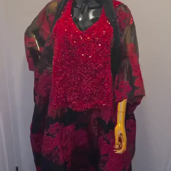 African boubou dress| danshiki | Kaftan| Jalabiya| Rich aunty | Nigerian dress| Party dress| One size fits all| Brocade organza bubu