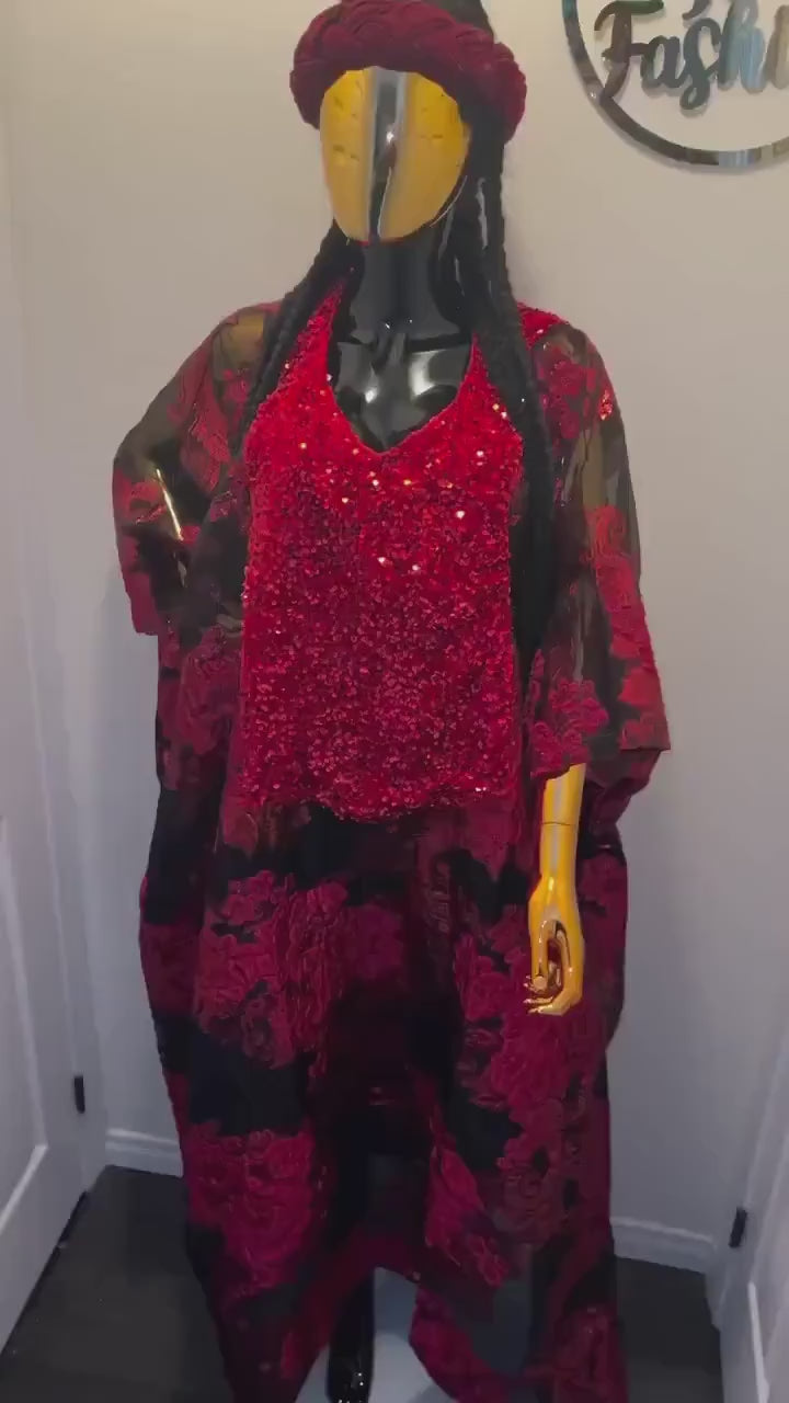 African boubou dress| danshiki | Kaftan| Jalabiya| Rich aunty | Nigerian dress| Party dress| One size fits all| Brocade organza bubu