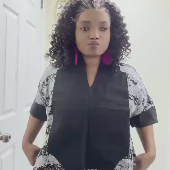 African Soft Adire Batik dress| danshiki | Kaftan| Handmade African print dress | Nigerian made | Tie and Dye | Boubou| Rich aunty| Ankara