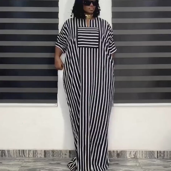 African Crepe dress|Summer danshiki |Crepe Kaftan| African print dress | Nigerian made | Wedding Party dress| Crepe boubou| African Fashion
