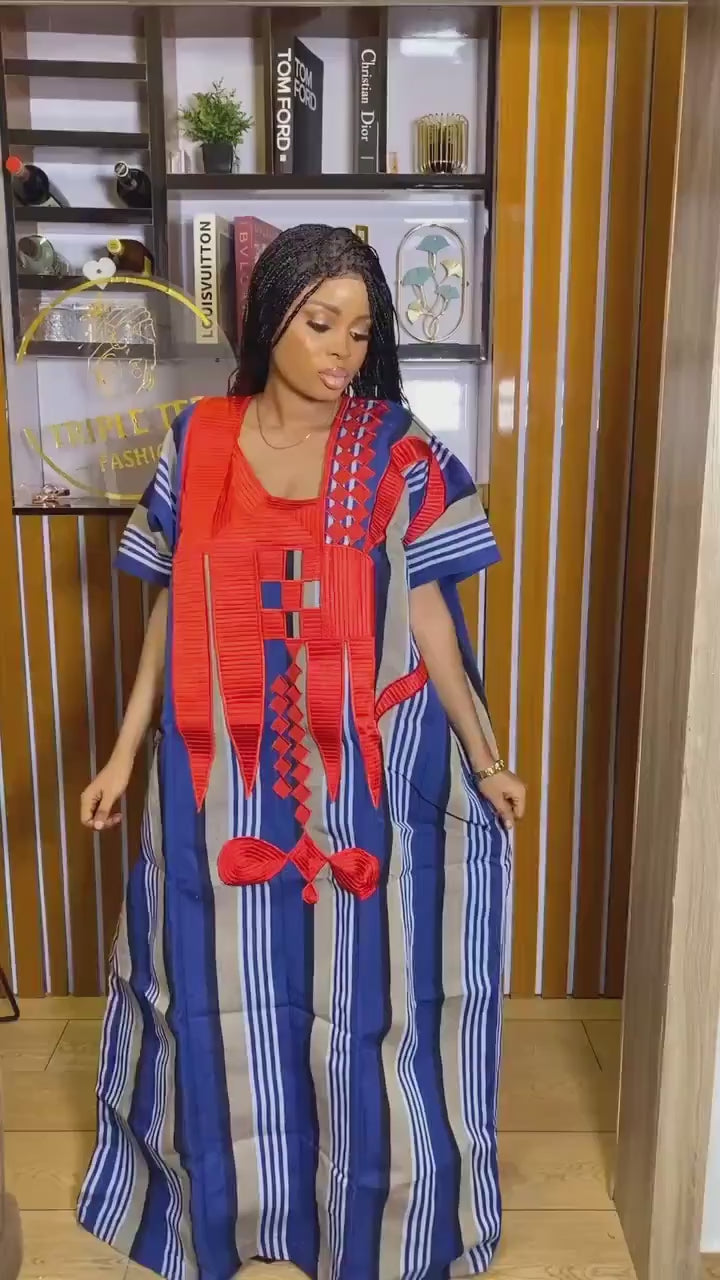 African aso oke boubou gown| Nigerian bride outfit| Rich aunty | African Photoshoot| Party wear| African Cultural Wear