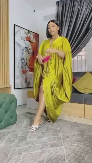 High quality duchess silk dress| Boubou| Rich aunty vibes| African dress| danshiki | Kaftan| Jalabiya| Rich aunty | Nigerian dress| Ankara